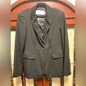 Calvin Klein Black Blazer Professional Tailored Fit
